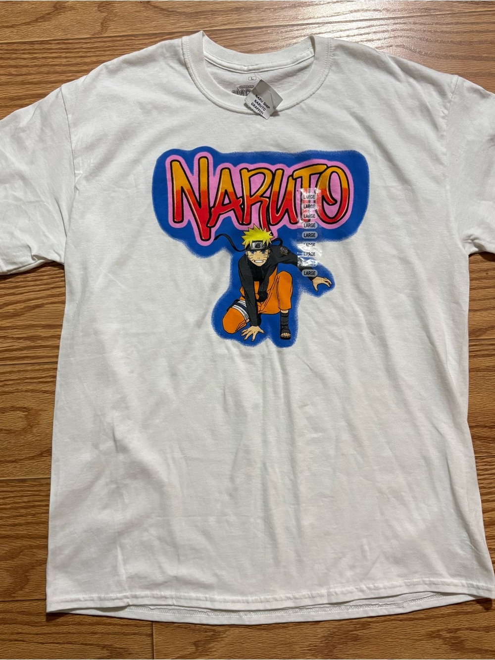 NEW Naruto Anime Shirt Size Large
